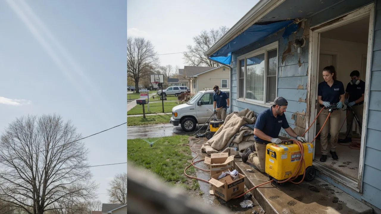 Basement Flood Cleanup in Fountain, MI near me